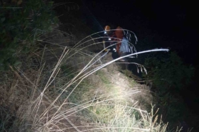 Ormanlık alanda mahsur kalan bir kişi kurtarıldı