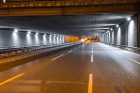 Osmangazi Köprüsü Tüneli’nin aydınlatma sistemi yenilendi