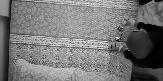 Osmaniye’de yatak odasındaki kameraya yansıyan hırsızlık