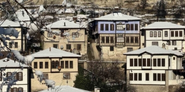 Osmanlı’nın parmak izi Safranbolu kar manzaralarıyla mest etti