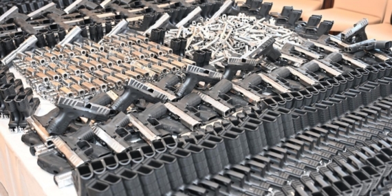 Otobüsten 46 bin silah parçası çıkmıştı, 6 şüpheli adliyeye sevk edildi