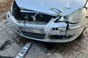 Otomobil ile SUV tipi araç çarpıştı: 1 yaralı