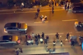 Otomobilin çarptığı yaya ağır yaralandı