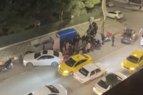 Otomobille çarpışan motosikletin sürücüsü yaralandı