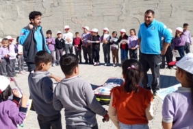 Ozan Köyü’nde çocuklara sağlıklı yaşam eğitimi