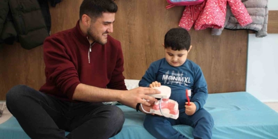 Özel çocuklara özel ziyaret