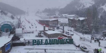 Palandöken’de görsel şölen