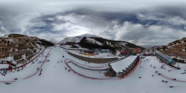 Palandöken’de kar keyfi