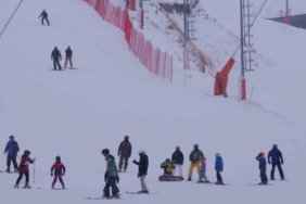 Palandöken’de kar, kış ve kayak keyfi