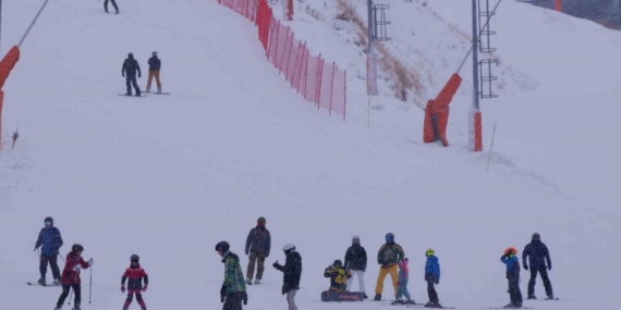 Palandöken’de kar, kış ve kayak keyfi