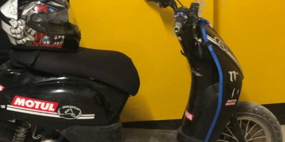 Park halindeki elektrikli bisiklet çalındı