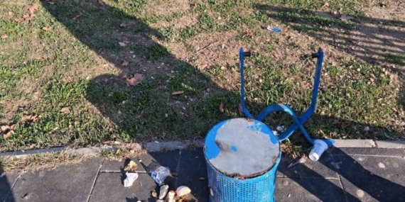 Parklara zarar veren şahıslar tespit edilecek