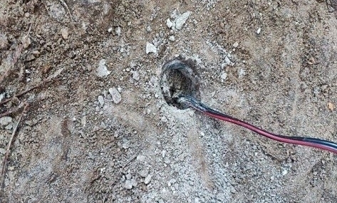 Patlayıcı ile kaçak kazıya Jandarmadan suçüstü