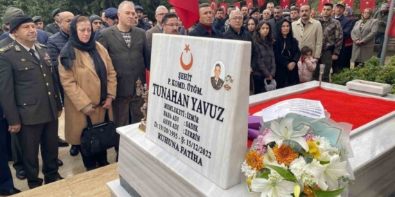 Pençe Kilit kahramanı şehit üsteğmen şehadetinin 3.yılında anıldı