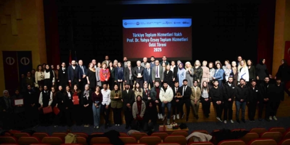 Prof. Dr. Yahya Özsoy Toplum Hizmetleri Ödülleri sahiplerini buldu