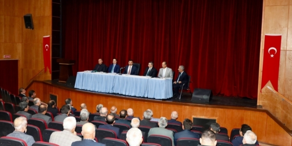 Recep İçme Suyu için geniş katılımlı bilgilendirme toplantısı düzenlendi