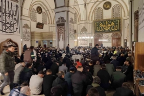 Regaip Kandili’nde Bursalılar Ulu Cami’de buluştu