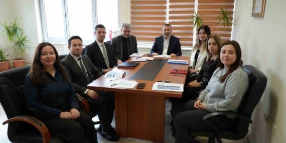 Rektör Kırışık, Uluslararası İlişkiler Koordinatörlüğü ekibiyle bir araya geldi