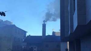 Rize’de baca yangını paniğe neden oldu