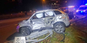 Rize’de trafik kazası: 5 yaralı