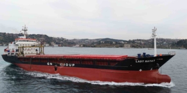 Romanya’da kazaya karışan Türk gemisi İstanbul Boğazı’ndan geçti