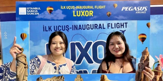 Sabiha Gökçen’den Mısır’a iki yeni destinasyon: Luksor ve Marsa Alam’a uçuşlar başladı