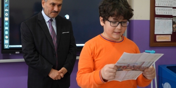 Sabri Öğretmen’e yapılan sürprize Ankara’dan duygusal mektuplar