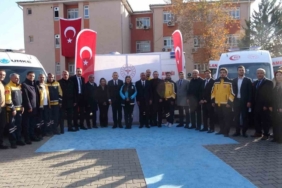 Sağlık Bakanlığı’ndan Kilis’e 4 yeni acil sağlık aracı