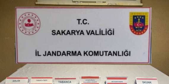 Sakarya’da jandarmadan uyuşturucuya geçit yok: 2 şahıs tutuklandı