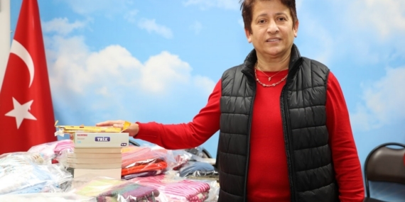 Sakaryalı kadınlar elleriyle iyilik örüyor