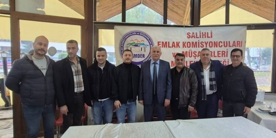 Salihli emlakçılarda başkan değişti