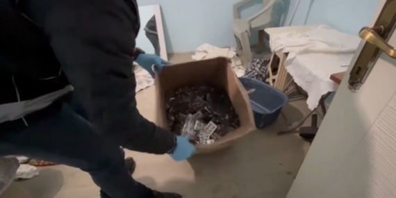 Samsun’da 13 bin 552 uyuşturucu hap ele geçirildi