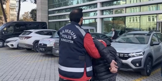 Samsun’da 8 yıl 9 ay hapis cezası olan şahıs yakalandı