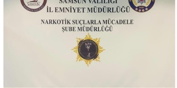 Samsun’da narkotik operasyonu: 5 gözaltı