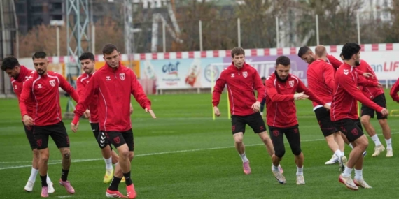 Samsunspor, AEK maçı hazırlıklarını tamamladı