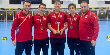 Samsunspor sporcusu okçulukta Türkiye rekoru kırdı