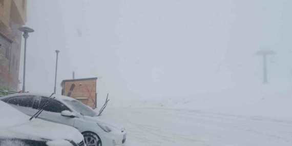 Samsun’un zirveleri beyaza büründü