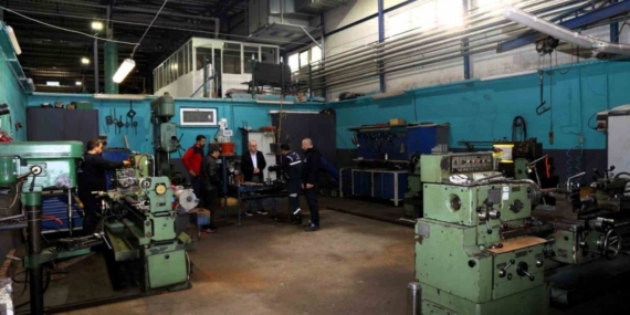 Sanayi tesisi değil belediye atölyesi