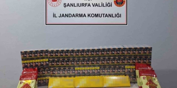 Şanlıurfa’da 5 bin paket kaçak sigara ele geçirildi