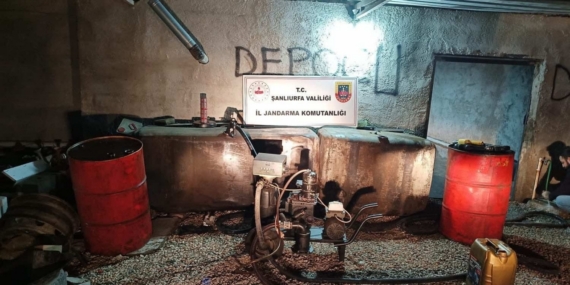 Şanlıurfa’da bin 270 litre kaçak akaryakıt ele geçirildi