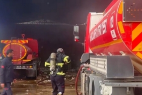 Şanlıurfa’da pamuk fabrikasında yangın
