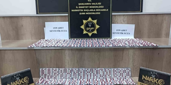 Şanlıurfa’da uyuşturucu operasyonu: 2 gözaltı
