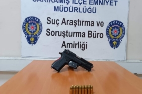 Sarıkamış’ta silah ele geçirildi