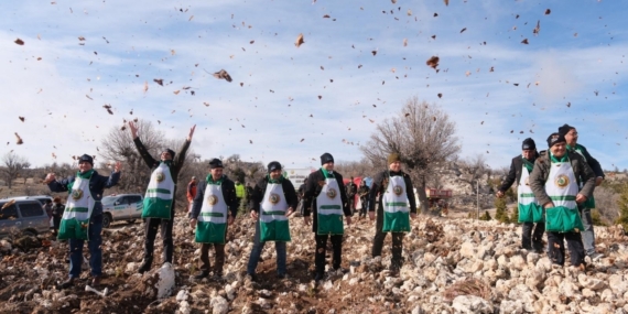 Şehidin adı sedir ormanında yaşatılıyor