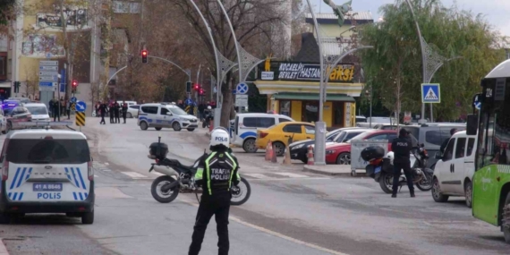 Şehir merkezinde filmleri aratmayan olay