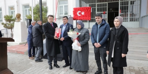 Şehit Ramazan Yel’in adı Aslanapa’da eğitim kurumunda yaşatılacak