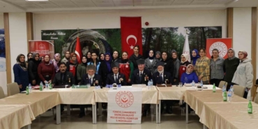 Şehit yakınları ve gaziler, Erzincan Kız Yurdu öğrencileriyle buluştu