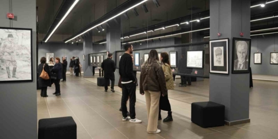 Şehitkamil’de ’104 eserle 104. Yıl Sergisi’ açıldı