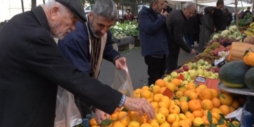 Semt pazarlarında kış yoğunluğu