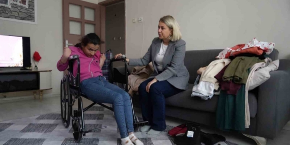 Serebral palsi hastası Tuğba Ateş’in hayali gerçek oldu
